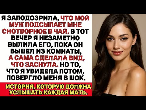Видео: Муж подсыпал мне в чай снотворное — я притворилась спящей, и то, что увидела потом, шокировало.