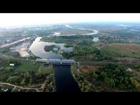 Видео: Бобруйск, Березина и Бобруйск арена с высоты птичьего полета (4k)