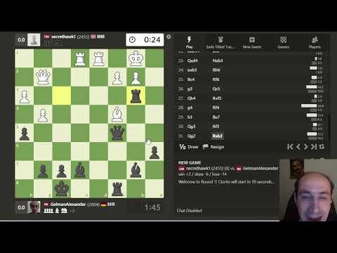 Видео: БЬЮ! БАХ! СМЕЛО И СТРАСТНО! // CM SARP SAHIN vs IM ШУРА ГЕЛЬМАН