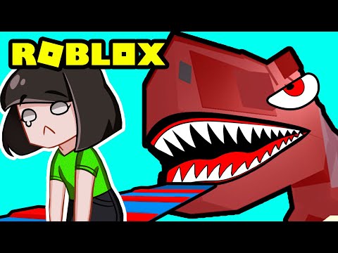 Видео: КАК СБЕЖАТЬ от ДИНОЗАВРА в Роблокс? Новый Паркур ОББИ в Roblox Obby