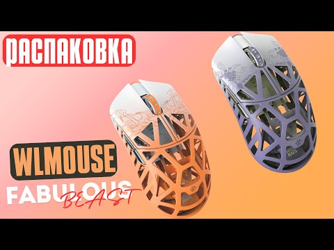 Видео: Две БЕЗУМНО КРАСИВЫЕ МЫШКИ! Распаковка WLMouse FABULOUS BEAST