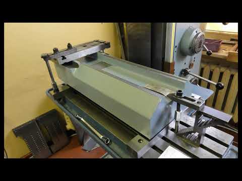 Видео: Станина токарного станка ЧПУ.