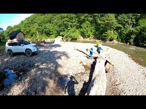 Видео: р. Стеклянуха (начало июля)