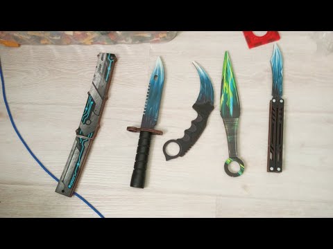 Видео: Ножи из стандоффа. Обзор. #стендофф2 #  standoff