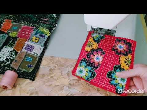 Видео: ЯРКИЕ ПРИХВАТКИ  аппликация на ткани ЛЕНИВЫЙ БОРО  очень просто