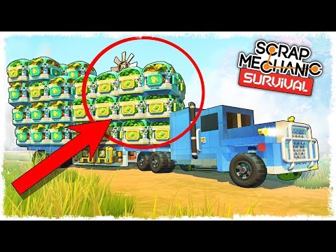 Видео: ЭТОГО НИКТО НЕ ОЖИДАЛ!!! SCRAP MECHANIC: SURVIVAL!!!