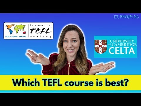 Видео: CELTA или International TEFL Academy: какой курс выбрать?