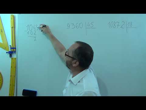 Видео: 051806  Ділення в стовпчик Тренування 13 15