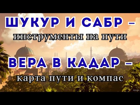 Видео: Шукур, Сабр и Кадар — ничего в жизни не бывает случайным