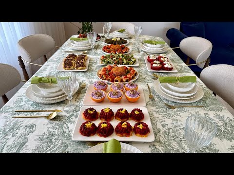 Видео: 10 элегантных рецептов ужина 💯 Десерт из айвы, бейти-кебаб, фаршированные сушеные фарши, салаты