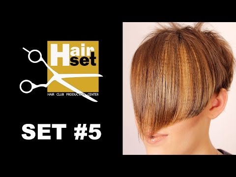 Видео: HAIR SET # 5 (креативное окрашивание, макияж, стрижка, Sebastian vs Lebel - GB, RU)