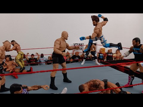 Видео: Королевская битва WWE 30-Man 2025 в покадровой анимации! *10-летний юбилей*