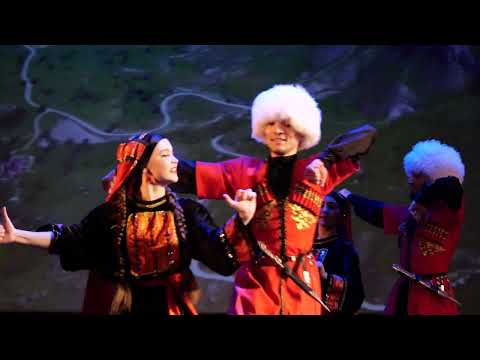 Видео: Ансамбль Хаят - Аварский танец