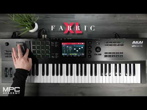 Видео: Использование Fabric XL в MPC Key 61 | Начало работы