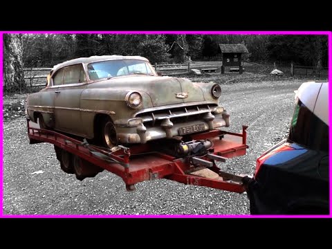 Видео: Реставрация заброшенного Chevrolet Bel Air (1954 г.)
