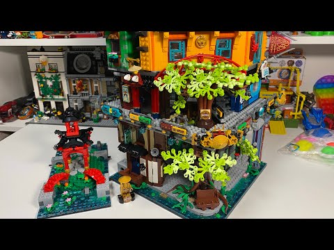 Видео: Ninjago City Garden ОБЗОР 71741 (Часть 9) Лего / Lego