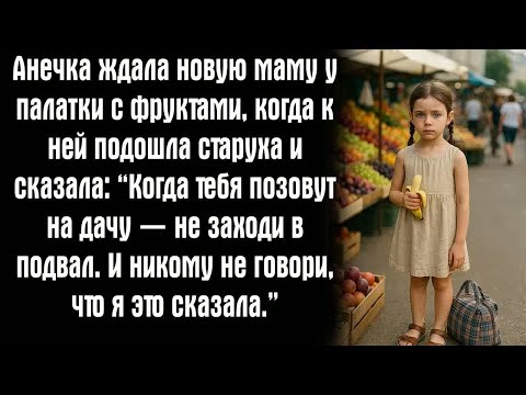 Видео: Анечка ждала новую маму у палатки с фруктами, когда к ней подошла старуха и сказала： “Когда тебя...