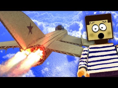 Видео: Самый быстрый самолет для НУБА из МАЙНКРАФТ ! Как сделать реактивный истребитель из картона !
