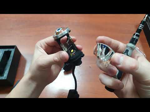 Видео: mini bi-led H4 от Aozoom