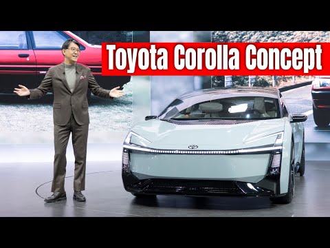 Видео: Концепт Toyota Corolla представлен на выставке Japan Mobility Show 2025
