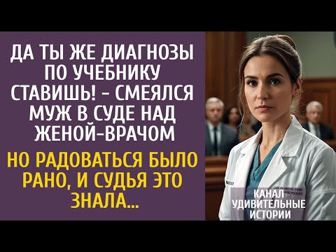 Видео: Да ты же диагнозы по учебнику ставишь! - смеялся муж в суде… Но судья знала, что радоваться рано…
