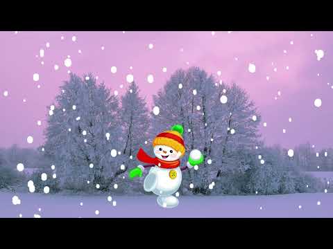 Видео: музично-рухлива гра "Бурулька, сніжинка, сніговик"