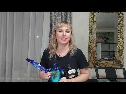 Видео: Процесс работы с эпоксидной смолой| Эффект не получился)