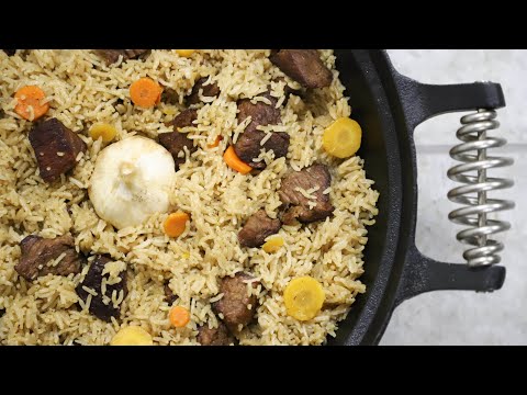 Видео: Готовлю Настоящий Плов - Рис с Мясом - Рецепт от Эгине - Heghineh Cooking Show in Russian