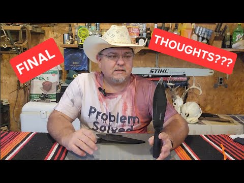 Видео: COLD STEEL BUSHMAN!!! МОИ ПОСЛЕДНИЕ МЫСЛИ!!! #edc #выживание #bushcraft #knifestuffwedo #outdoors...