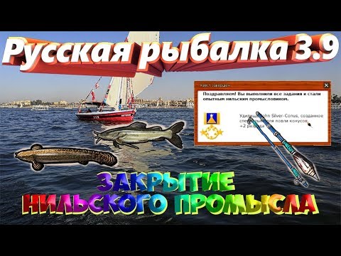 Видео: Русская рыбалка 3.9. Нильский промысел. Бояд.  Башир.  Закрыл квест.