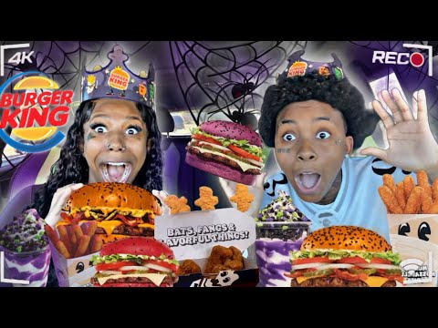 Видео: ПРОБУЕМ НОВОЕ МЕНЮ НА ХЭЛЛОУИН ОТ BURGER KING 🎃|VLOGTOBER ДЕНЬ 4