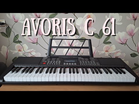 Видео: Маленький бюджетный синтезатор || обзор Avoris C61