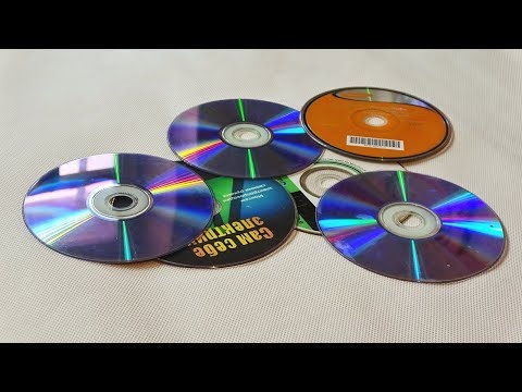 Видео: 10 потрясающе простых идей поделок из DVD дисков