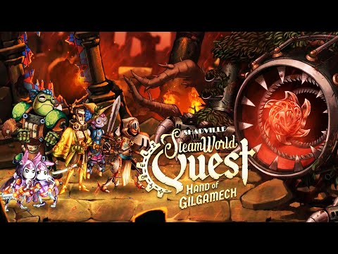 Видео: Вертоглот (Финал) ⚔ SteamWorld Quest: Hand of Gilgamech Прохождение игры #9