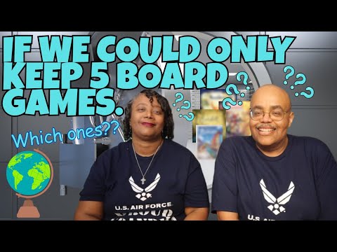 Видео: Если бы мы могли оставить только 5 настольных игр... Какие бы из них мы выбрали?