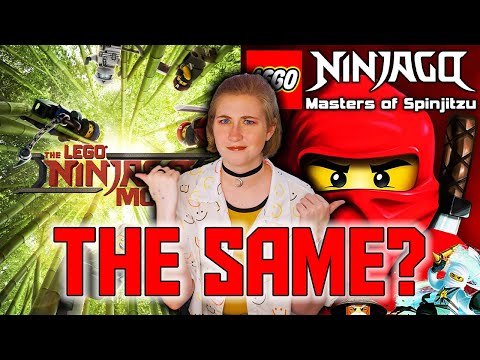Видео: Фильм и телешоу «Лего Ниндзяго»: чем они отличаются?