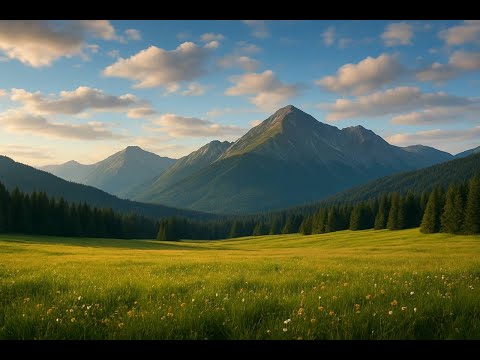 Видео: Релаксирующая музыка для отдыха на фоне гор| Relaxation to calm music