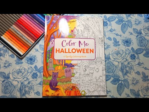 Видео: Раскраска  " Color me HALLOWEEN". Обзор.