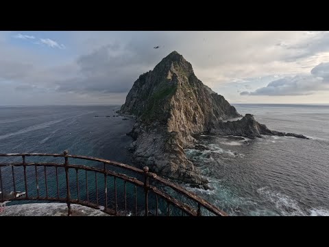Видео: Ночь в японском МАЯКЕ. Сахалин. Маяк Анива.