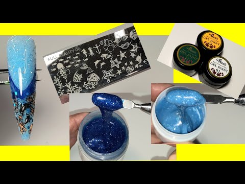 Видео: *602*Френч молдами на Верхние формы!Делаю слайдеры из стемпинга/French silicone molds