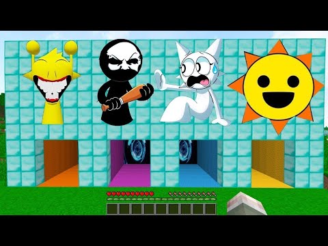 Видео: ВЫЖИВАНИЕ В АЛМАЗНЫХ ИСПЫТАНИЯХ ВСЕ ВИДЫ СПРУНКИ В МАЙНКРАФТ