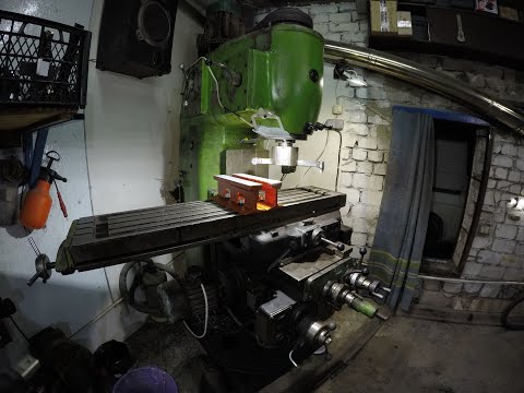 Видео: Изготовил "паралельки" для фрезеровки ГБЦ.For milling the cylinder head.