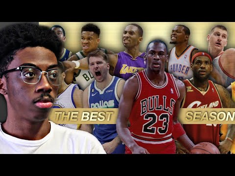 Видео: Кто провёл самый лучший сезон в истории НБА? | Реакция