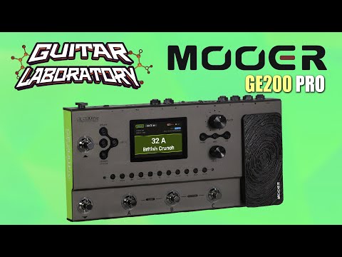 Видео: Гитарный процессор Mooer GE200 Pro