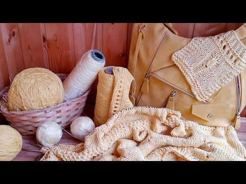 Видео: ВЯЗАНИЕ🧶 Потрясающего Состава Джемпер /Начало Процесса #вязаниеспицами  #круглаякокетка