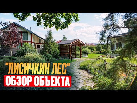 Видео: Идеальный загородный дом на 15 сотках, рядом лес, вокруг современный сад. Что если не туи по забору?