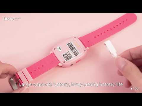 Видео: Дитячий годинник Smart watch Hoco Y100 2G (Підтримка дзвінка)