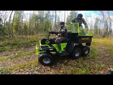 Видео: На "Росомахах" за торфом. Часть 1. "Деревня Кирилла"