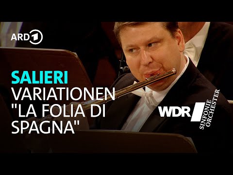 Видео: Антонио Сальери - 26 вариаций на тему "Фолия ди Спанья" | Райнхард Гебель |Симфонический оркестр WDR
