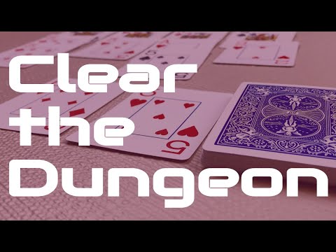 Видео: Как играть в Clear The Dungeon: БЫСТРЫЙ и ПРОСТОЙ карточный пасьянс!
